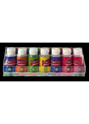 Набір концентратів для прибирання тм екомій, 7 шт. mkt