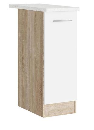 Еко низ 300 зі стільницею скай, дуб сонома, білий мебель для дома