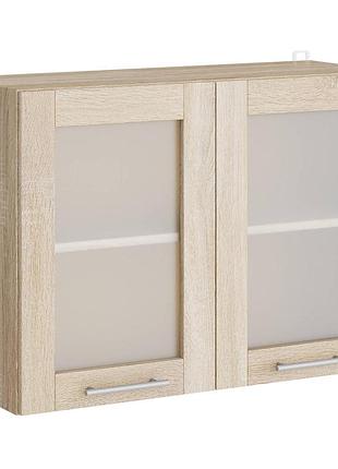 Еко верх вітрина 800, дуб сонома, дуб сонома меблі для дому