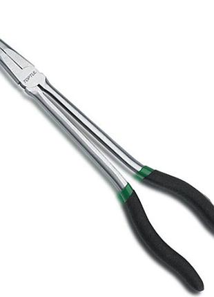 Длинногубцы 280мм с круглым захватом d19 toptul dfaf1211 гранд инструмент
