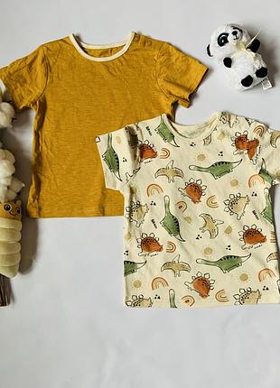 👕 комплект футболок tu для хлопчика 9–12 місяців