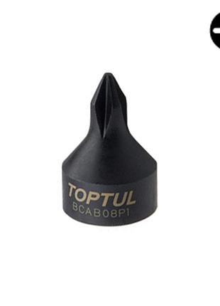 Торцевая головка toptul ph1 1/4" (цельная) bcab08p1 гранд инструмент