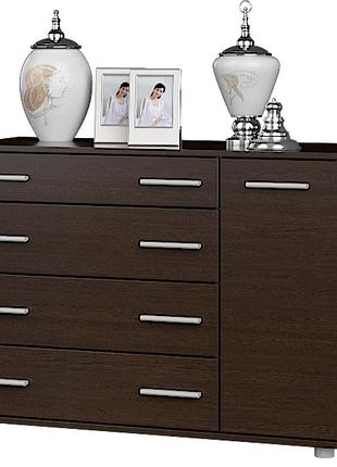 Комод к-3, венге темний, телескопічні напрямні мебель для дома