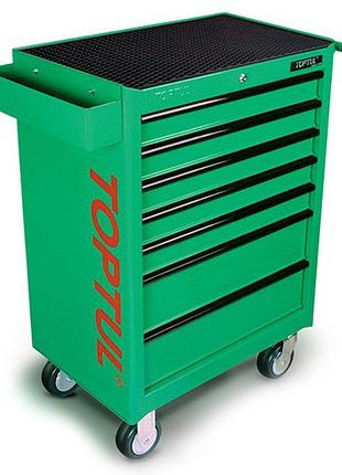Тележка с инструментом toptul 7 секций 229 ед. gcaj0008 гранд инструмент