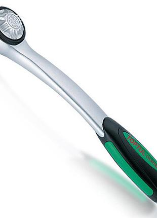 Ключ-трещотка 1/2" 72 зуба 250 мм toptul круговой переключатель chjm1625 гранд инструмент