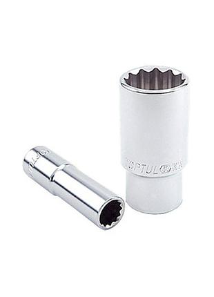 Головка торцевая 16 мм toptul 1/2" длинная 12-гранная baef1616 гранд инструмент