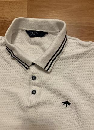 Біле поло size m 2