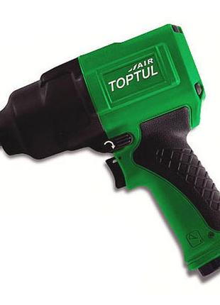Пневмогайковерт профессиональный toptul 1/2" 1085n/m 8000об/мин kaaj1680 гранд инструмент