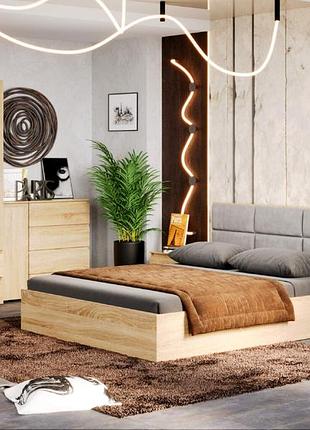 Спальний комплект лайт 3, дуб сонома мебель для дома