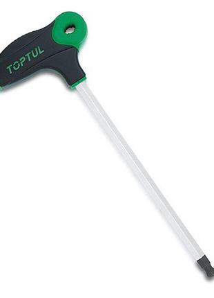 Ключ шестигранний l-подібний з ручкою 8мм 265х116мм toptul agcd0827 гранд інструмент