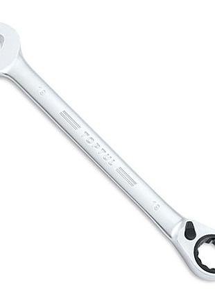 Ключ комбінований трещоточный з реверсом toptul 6мм abaf0606 гранд інструмент