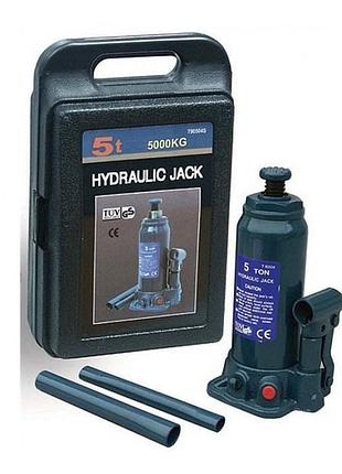Домкрат 5т 216-413 мм бутылочный в кейсе torin t90504s гранд инструмент