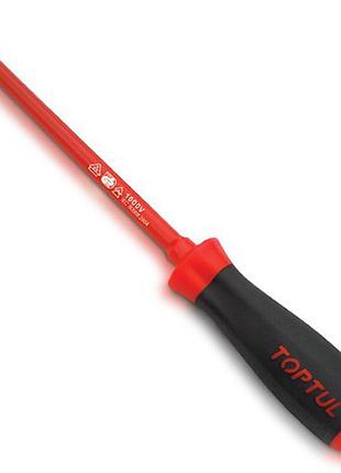 Отвертка 1000v шлицевая toptul 5.5x125 мм faeb5e13 гранд инструмент