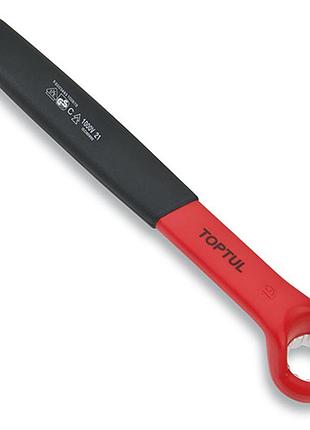 Ключ накидной изолированный односторонний (угол 75°) 22мм 1000v vde toptul aaaw2222v4 гранд инструмент