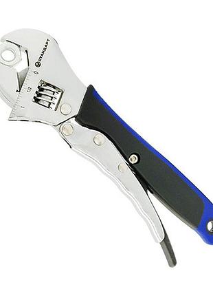 Ключ разводной 200мм с фиксатором, 0-31мм стандарт awg4200 гранд инструмент