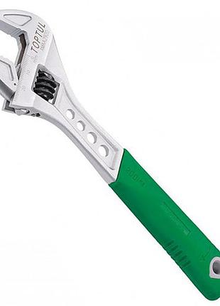 Ключ разводной газовый toptul 10" 256мм с обрезиненной ручкой amaa3325 гранд инструмент