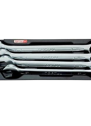 Набір рожково-накидних ключів 27-32мм 4ед.(в ложементі) toptul gaat0404 гранд інструмент