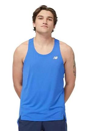 Мужская спортивная майка без рукавов, майка new balance athletic