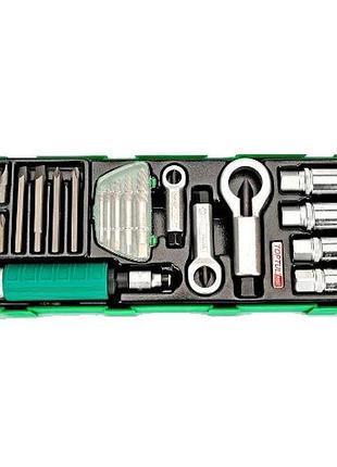 Набор инструмента в ложементе комбинированный 22ед. (тип а) toptul gta2234 гранд инструмент