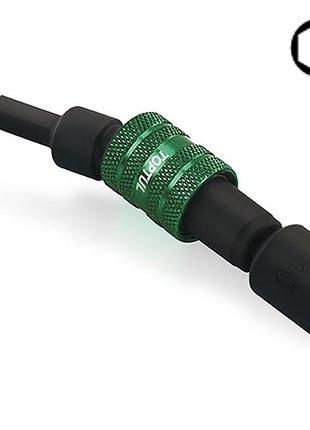 Головка на шуруповерт toptul 8мм l=87мм с шарниром магнитная beba0808 гранд инструмент