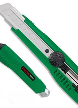 Ніж із гвинтовим фіксатором toptul scad1817 гранд інструмент