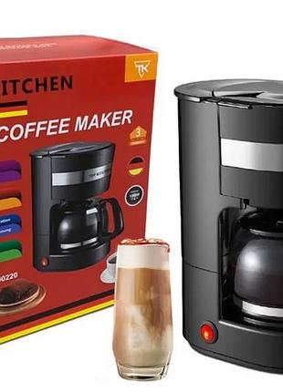 Кофеварка top kitchen tk00220 кофеварка капельная электрическая с подогревом 1,0 л market 47757131