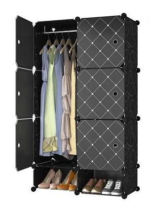 Шкаф пластиковый для одежды и обуви 75*37*127cm market 47754231