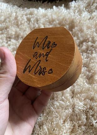 Шкатулка/для обручок/весільні аксесуари