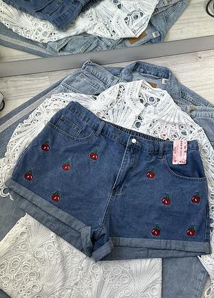 Джинсовые шорты shein