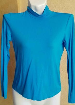 Блакитний гольф водолазка