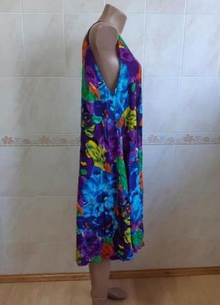 Яскравий сарафан плаття 3