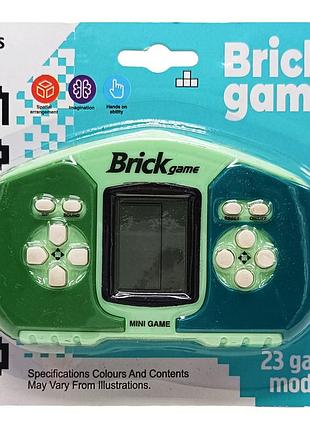 Интерактивная игрушка тетрис 158 c 10, 23 игры зеленый