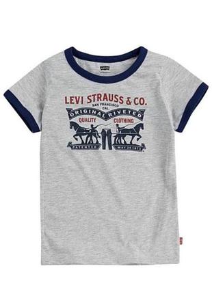Нова оригінал футболка для дівчинки levis 6-7 років