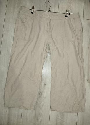 Шорты лен/вискоза