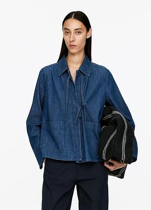 Джинсова сорочка arket