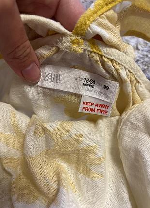 Сукня zara для дівчинки, розмір 92. 3