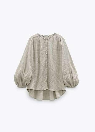 Красива муслінова сорочка zara