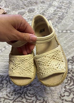 Сандалі для дівчинки h&m