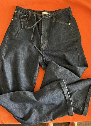 Легкие летние брюки под тонкий джинс zara