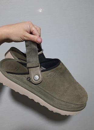 Ugg men's goldencoast clog sandals замшеві чоловічи шльопанці клоги 43 ,28 устілка
