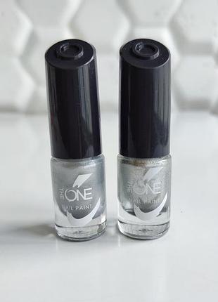 Лак для ногтей орифлейм серебристый oriflame the one silver nail paint