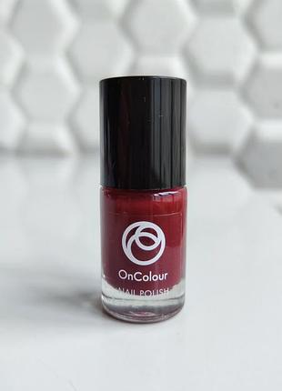 Лак для ногтей орифлейм oriflame on colour 38994 burgundy chocolate