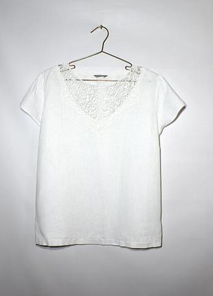 Льняной топ