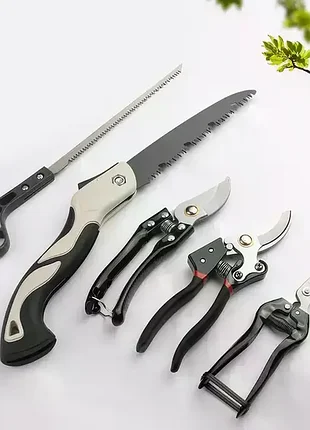 Набор садовых инструментов garden set sk-5 – секаторы, нож для прививки, набор для прививки, инструм