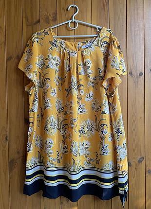 Блуза жіноча  літня великого розміру, evans,розмір 28.