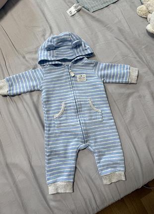 Флісовий чоловічок / ромпер carters 3m