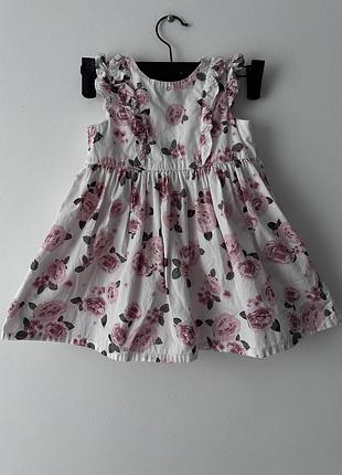 Сукня h&m на дівчинку 12-18 місяців