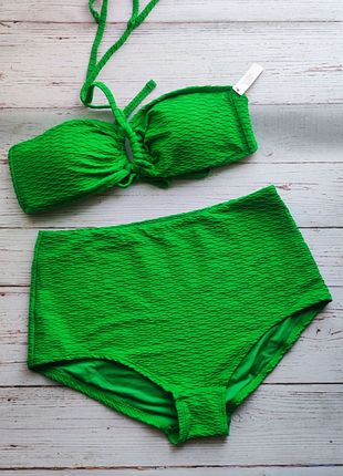 Новый зеленый раздельный купальник victoria’s secret