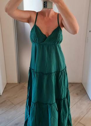 Сарафан хлопок на бретельках