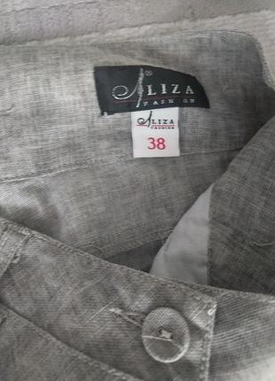 Классные брюки под лен 6